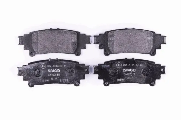 Купити 8DB355020001 HELLA Задні колодки