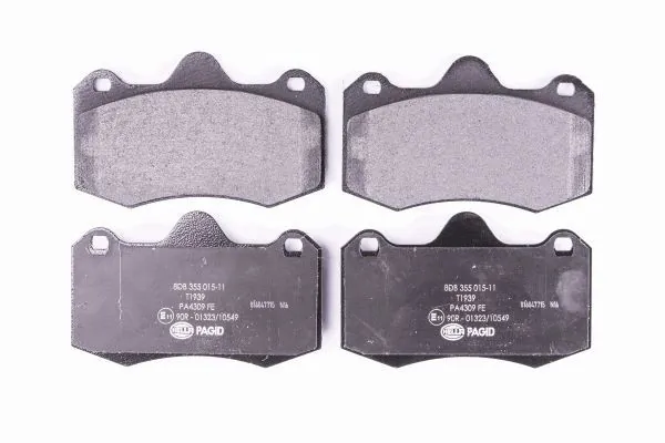 Передні гальмівні колодки на Seat Ibiza IV 6J5, 6P1
