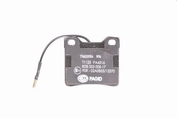 Купити 8DB355008171 HELLA Задні колодки