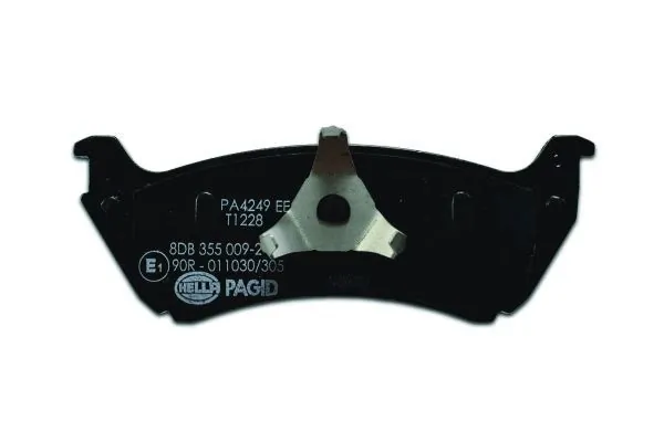 Задні дискові колодки HELLA 8DB355009241