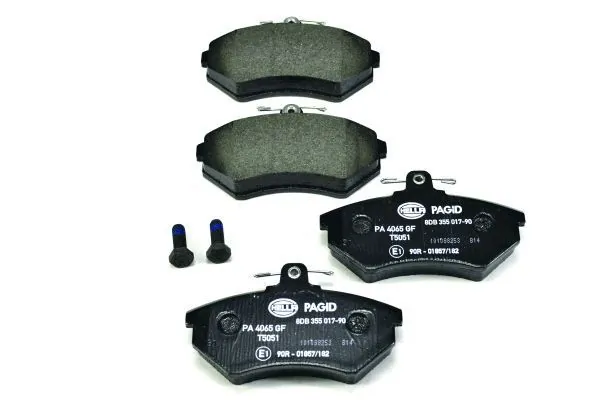 Передні тормозні колодки 8DB355017901 HELLA