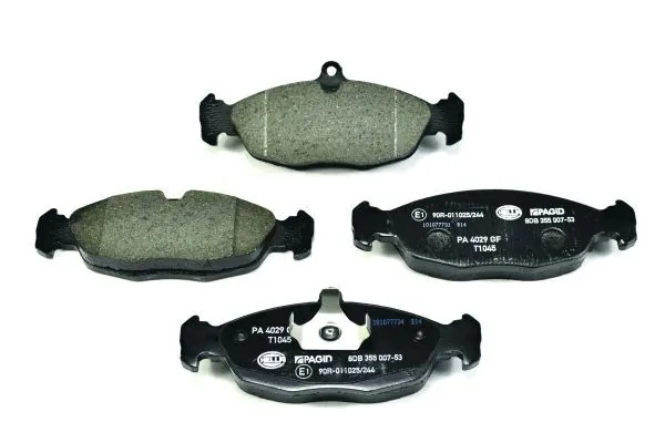 Передні тормозні колодки 8DB355007531 HELLA
