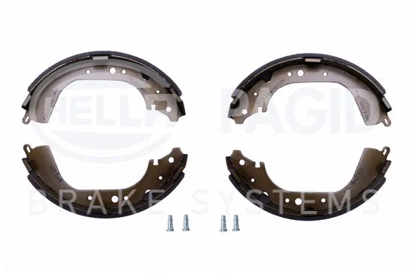 8DB355002131 HELLA Колодки гальмівні задні, барабанні