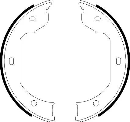 Купити 8DA355050471 HELLA Гальмівні колодки гальма стоянки