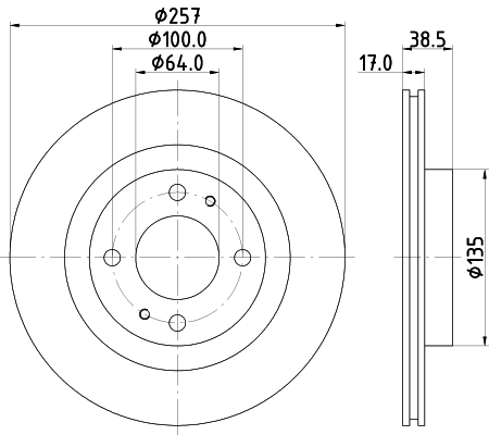 Купити 4615A219 Chrysler Ротор гальмівний