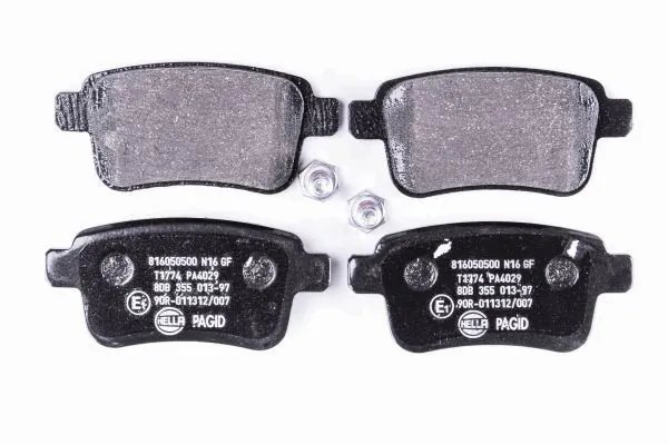 Задні гальмівні колодки 8DB355013971 HELLA