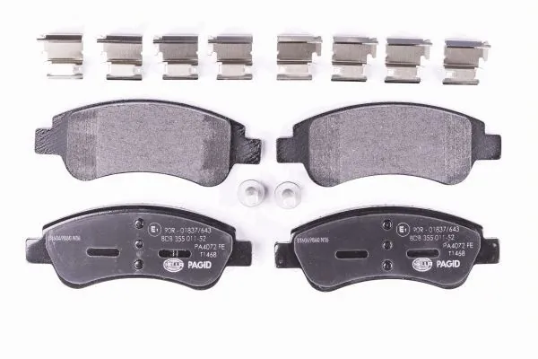 Тормозні колодки HELLA 8DB355011521