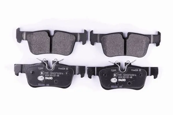 Купити 8DB355021681 HELLA Задні колодки