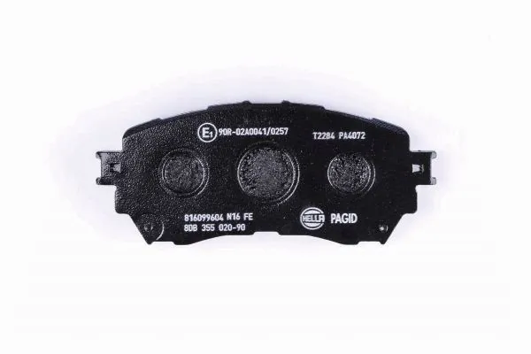 Купити 8DB355020901 HELLA Колодки гальмівні передні, дискові