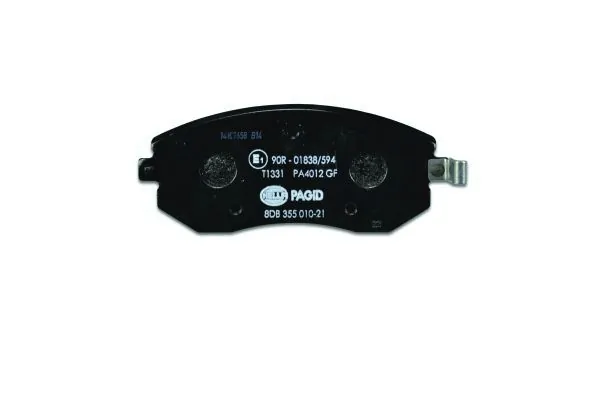 Передні тормозні колодки 8DB355010211 HELLA