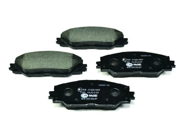 Купити 8DB355006871 HELLA Колодки гальмівні передні, дискові