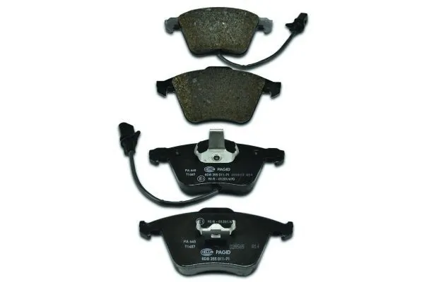 Тормозні колодки HELLA 8DB355011711
