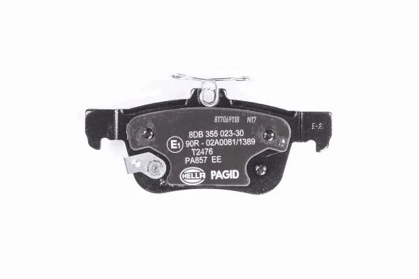 Купити 8DB355023301 HELLA Задні колодки