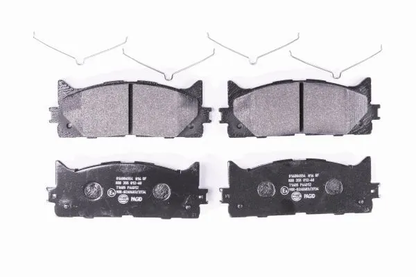 Передні тормозні колодки 8DB355012401 HELLA