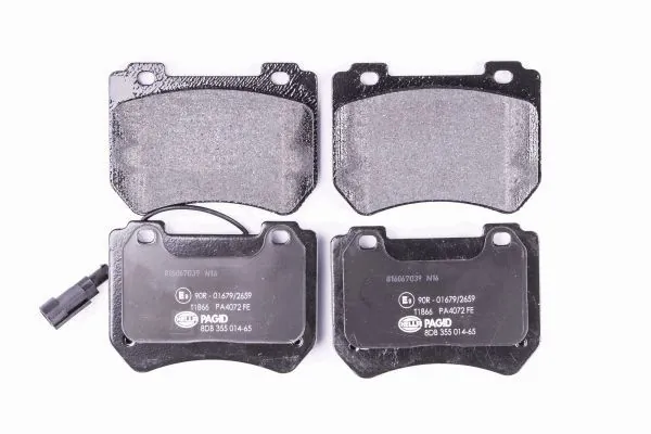 Купити 8DB355014651 HELLA Колодки гальмівні передні, дискові