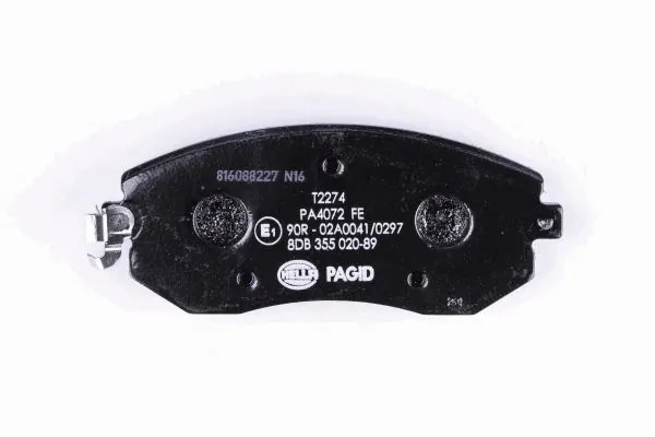 Тормозні колодки HELLA 8DB355020891