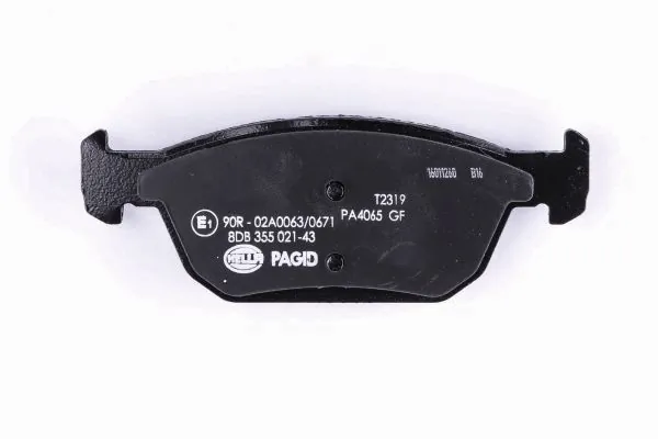 Передні гальмівні колодки на Honda Civic X FC, FK