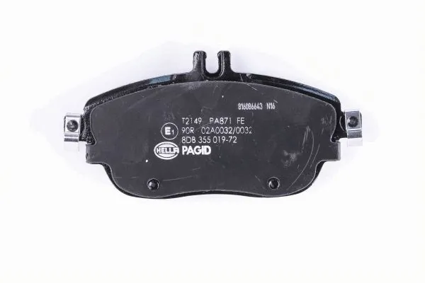 Купити 8DB355019721 HELLA Колодки гальмівні передні, дискові