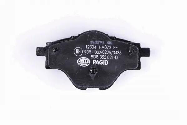 Задні дискові колодки HELLA 8DB355021001