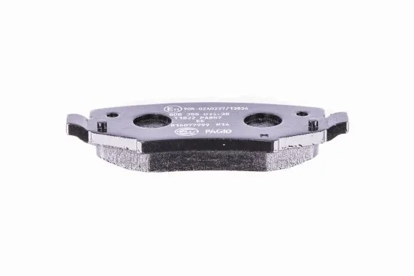 Задні дискові колодки HELLA 8DB355014381