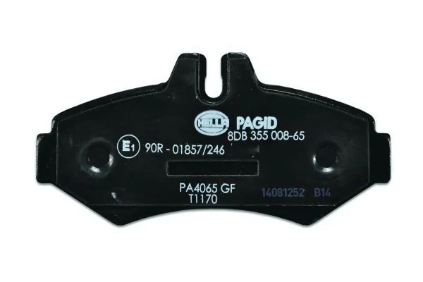 Купити 8DB355008651 HELLA Задні колодки
