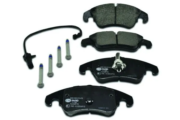 Купити 8DB355013751 HELLA Колодки гальмівні передні, дискові
