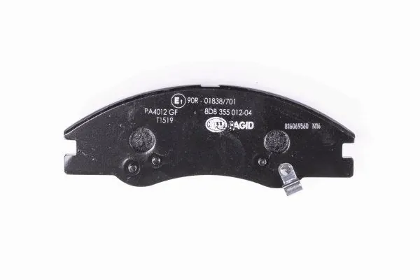 Передні тормозні колодки 8DB355012041 HELLA