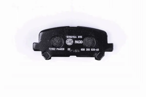 Купити 8DB355020601 HELLA Задні колодки