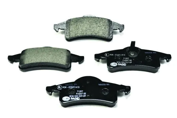 Задні дискові колодки HELLA 8DB355009891