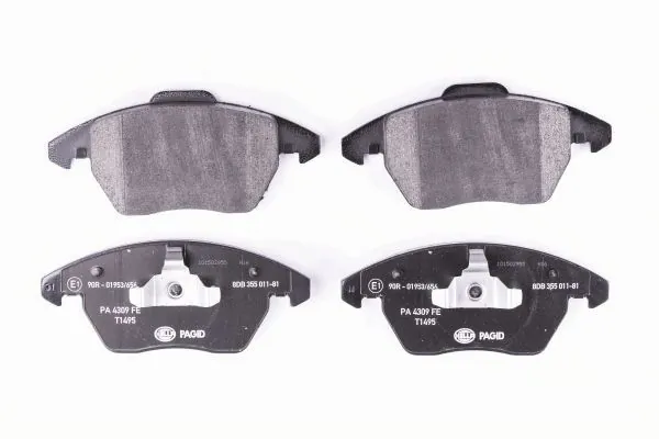 Купити 8DB355011811 HELLA Колодки гальмівні передні, дискові