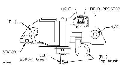  Реле генератора Audi A6 