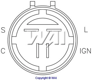 IH772 WAI Реле-регулятор (напруги)