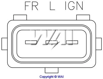 IB545 WAI Реле-регулятор (напруги)