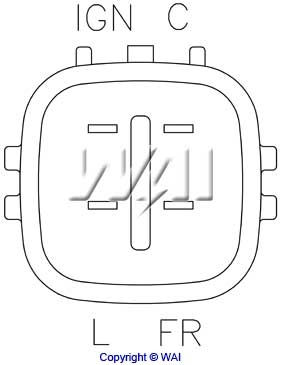 IN6004 WAI Реле-регулятор (напруги)