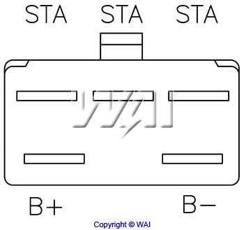 TRR6330 WAI Реле-регулятор (напруги)