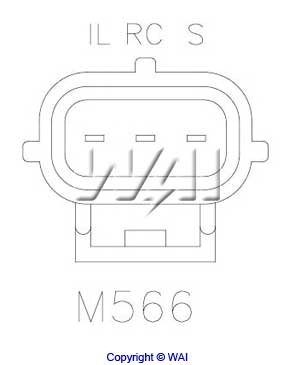 Реле зарядки генератора WAI M566 ціна, від 25.62 USD
