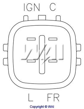 IM582 WAI Реле-регулятор (напруги)