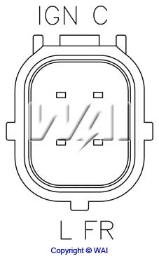 IN6366 WAI Реле-регулятор (напруги)