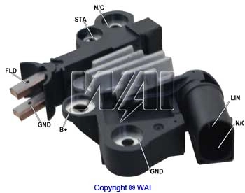 Купити IB6037 WAI Реле регулятор напруги генератора