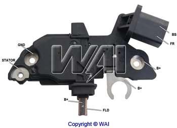 Купити 1986AE0123424 Bosch Реле регулятор напруги генератора