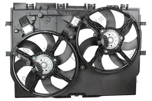 1342690080 Peugeot/Citroen Дифузор радіатора охолодження, в зборі з мотором і крильчаткою
