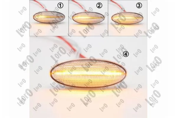 Повторювач повороту на крилі Depo/Loro/Abakus L51140003LED ціна, від 22.98 USD