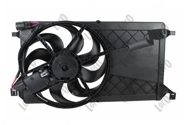 44W125 FPS Дифузор радіатора охолодження, в зборі з мотором і крильчаткою