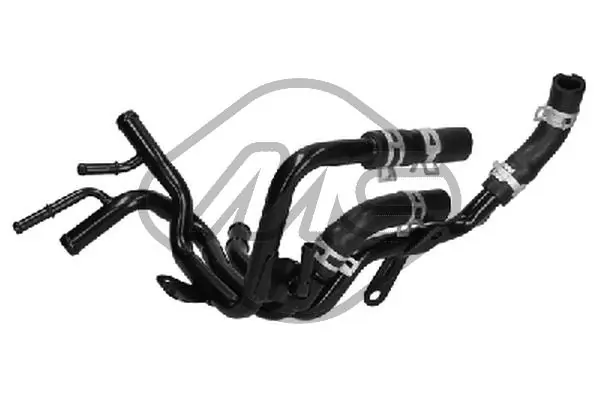 Шланг термостата на Audi Q3  F3B