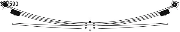 33759002 Mata Ресора (задня)