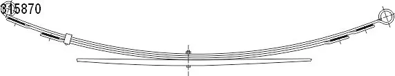 Ресори додаткові Mercedes A6023205006 ціна, від 145.71 USD