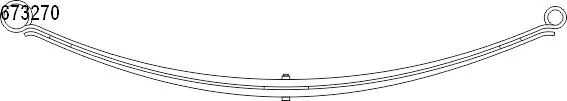 Ресори задні 1673604280 Peugeot/Citroen