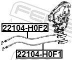 22104H0F2 Febest 
