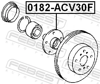 Купити Передня маточина Toyota Corolla VERSO R10