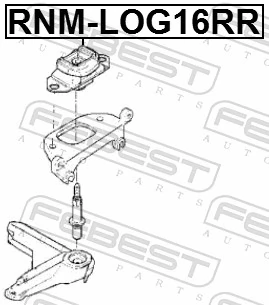 Ліва подушка двигуна Nissan Qashqai +2 I позашляховик (J10) (2007 - 2014) ціна, від 17.26 USD